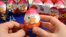 36 Киндер Cюрпризов,Unboxing Kinder Surprise Eggs Winx Club игрушки по мультику Феи Клуб В