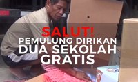 Pemulung Ini Dirikan Dua Sekolah Gratis