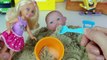 Baby doll barbie house Kitchen and bath toys play baby sitter 아기인형 돌보기 바비 하우스 주방놀이 목욕놀이 장난감-y-9b6lcFYmI