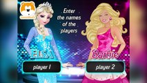 Concours mode mode contre robe Barbie joue le meilleur jeu Elsa 2 Barbie