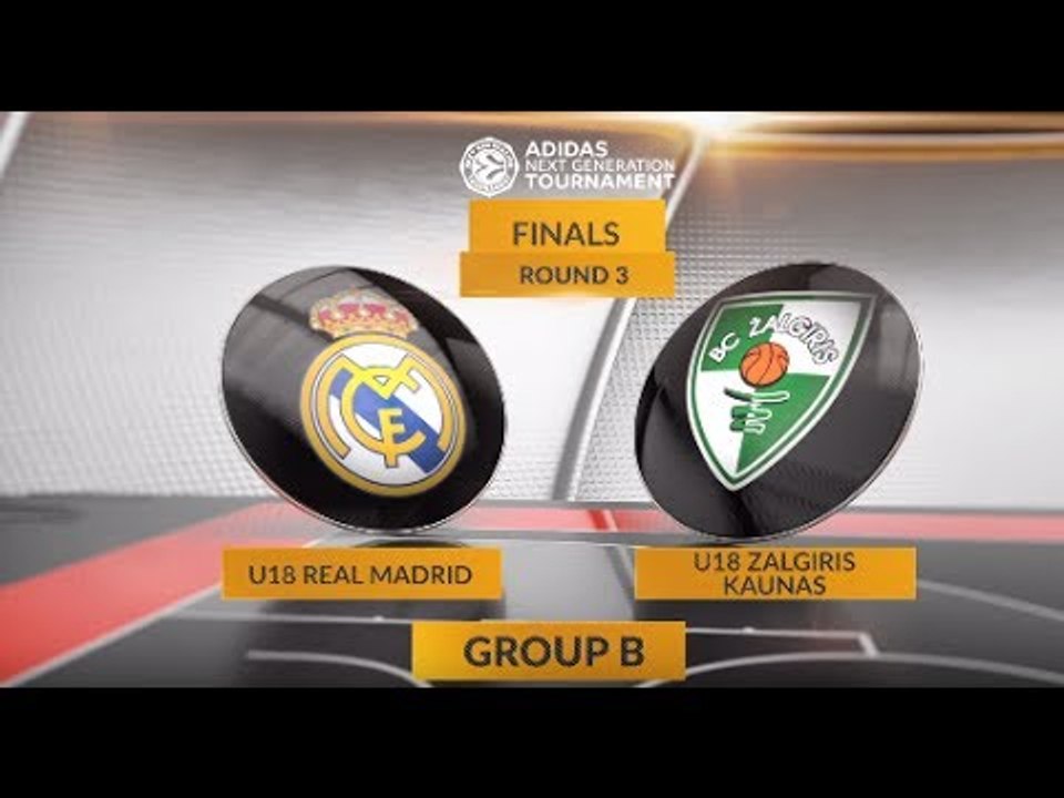 EB ANGT Finals: U18 Real Madrid-U18 Zalgiris Kaunas