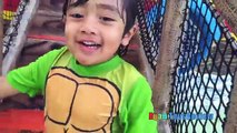 La famille pour amusement amusement enfants stations Schlitterbahn waterpark amusement toboggans ryan toysreview