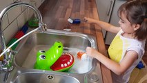 Funny Sink Shark Attack - Playing with Water Magic Prank