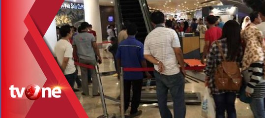 Kurangnya Pengawasan Orang Tua, Bocah Terjepit Eskalator