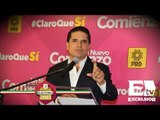 Conferencia de prensa de Silvano Aureoles / Elecciones 2015