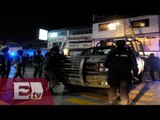 Enfrentamiento entre simpatizantes del PAN y policías en Estado de México / Vianey Esquinca