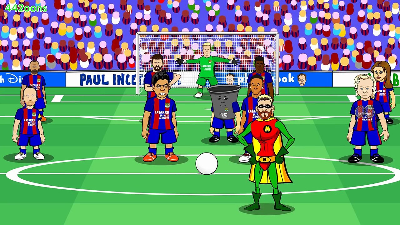 MSN STRIKE AGAIN! Song Barcelona vs Man City (4 0 Highlights, Goals, Messi Hattrick)