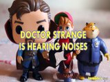 DOCTOR STRANGE IS HEARING NOISES BAT EYEWTINESS ALVIN & CHIPMUNKS , CLAWHAUSER ZOOTROPOLIS Toys Videos, MARVEL , DISNEY