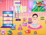 Divertido bebé Cuidado Aprender colores Juegos Niños guardería baño pañal cambio baño tiempo Vestido hasta