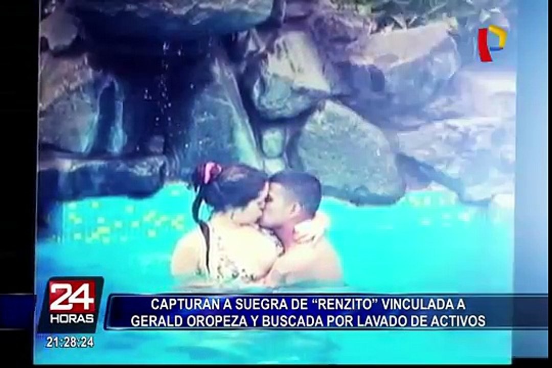 Capturan a suegra de 'Renzito', amigo de Gerald Oropeza