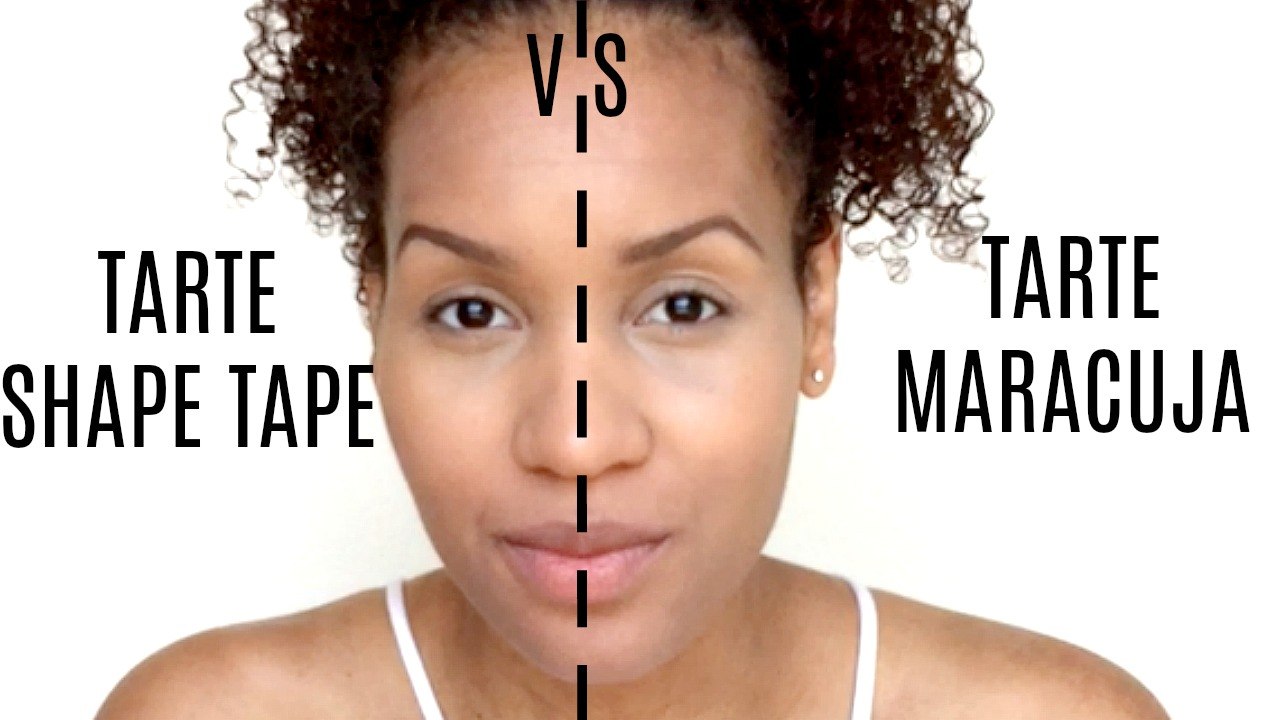 Battle of the Concealers | Tarte Shape Tape vs Tarte Maracuja