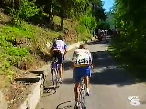 Giro de Italia 1994 SUBIDA AL MORTIROLO Marco Pantani Miguel Indurain Berzin