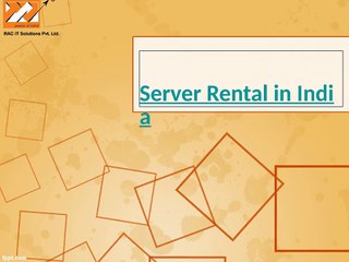 Servers on Rent in mumbai