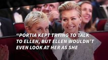 Furious Ellen DeGeneres Blows Up On Portia At Dinner Party