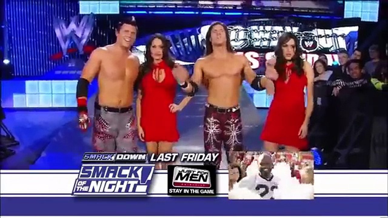 Valentines Date Between The Bella Twins And Miz And Morrison