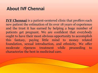 Iswarya Fertility Centre and IVF Chennai