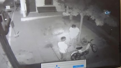 Elektrikli Bisiklet Hırsızlığı Güvenlik Kamerasında