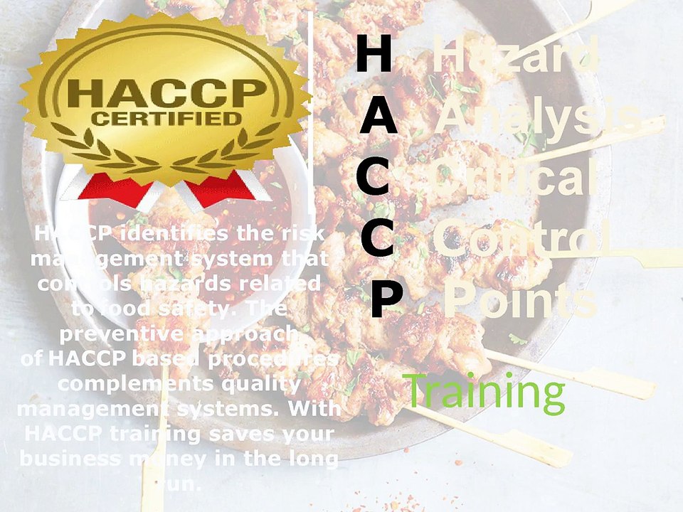 Advantages Of Haccp Training