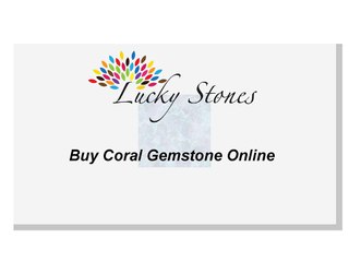Buy Coral Gemstone online