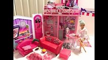 Barbie HOUSE! Barbie Bedroom Morning Routine!