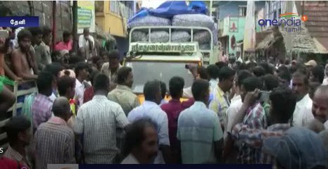 தேனியில் விவசாயிகள் போராட்டம்-வீடியோ