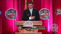 Yao Mings Basketball Hall of Fame Enshrinement Speech
