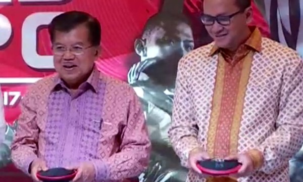 JK Buka Pameran Goifex 2017, Terbesar di Asia Tenggara