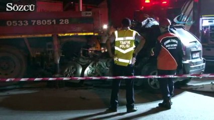 İstanbul’da feci kaza