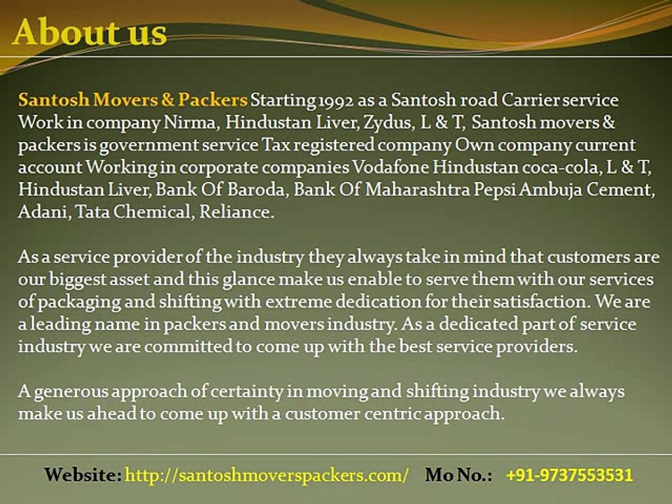 Packers and Movers in Prahladnagar Ahmedabad | Movers and Packers in Prahladnagar Ahmedabad