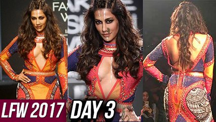 Chitrangada Singh MASSIVE Cleavage Show At Lakme Fashion Week 2017 Day 3