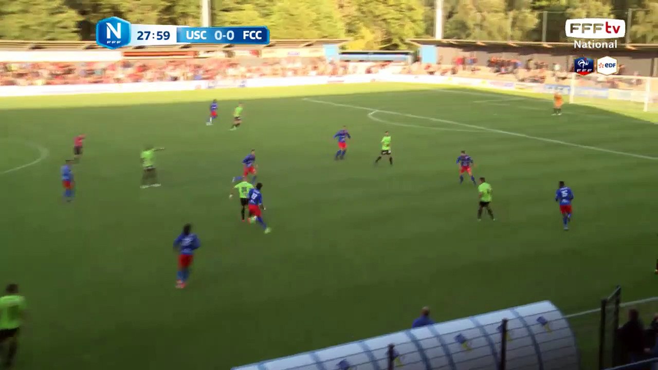 Excellent tacle de Malcom Edjouma