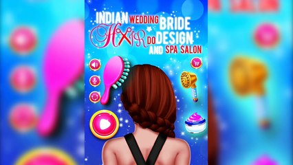Indian Wedding Bride Hair Do Design And Spa Salon