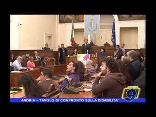 ANDRIA | Tavolo di confronto sulla disabilità