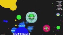 Les meilleures aliments pour animaux fou soi prendre le contrôle tour Agario agar.io solo gameplay