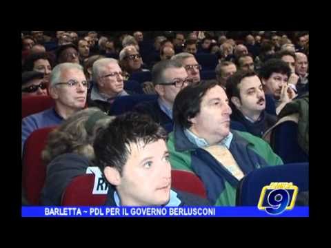 BARLETTA | PDL per il governo Berlusconi