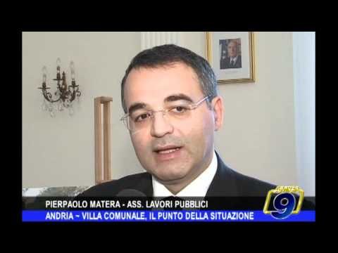 ANDRIA | Villa comunale, il punto della situazione