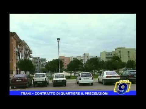 TRANI | Contratto di quartiere II, precisazioni