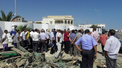زيارة ميدانية لقنال سيدي عبد السلام و ميناء الصيد البحري بصيادة