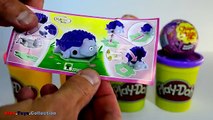 Киндер сюрприз на русском языке - распаковка игрушки Kinder Surprise toys play-doh