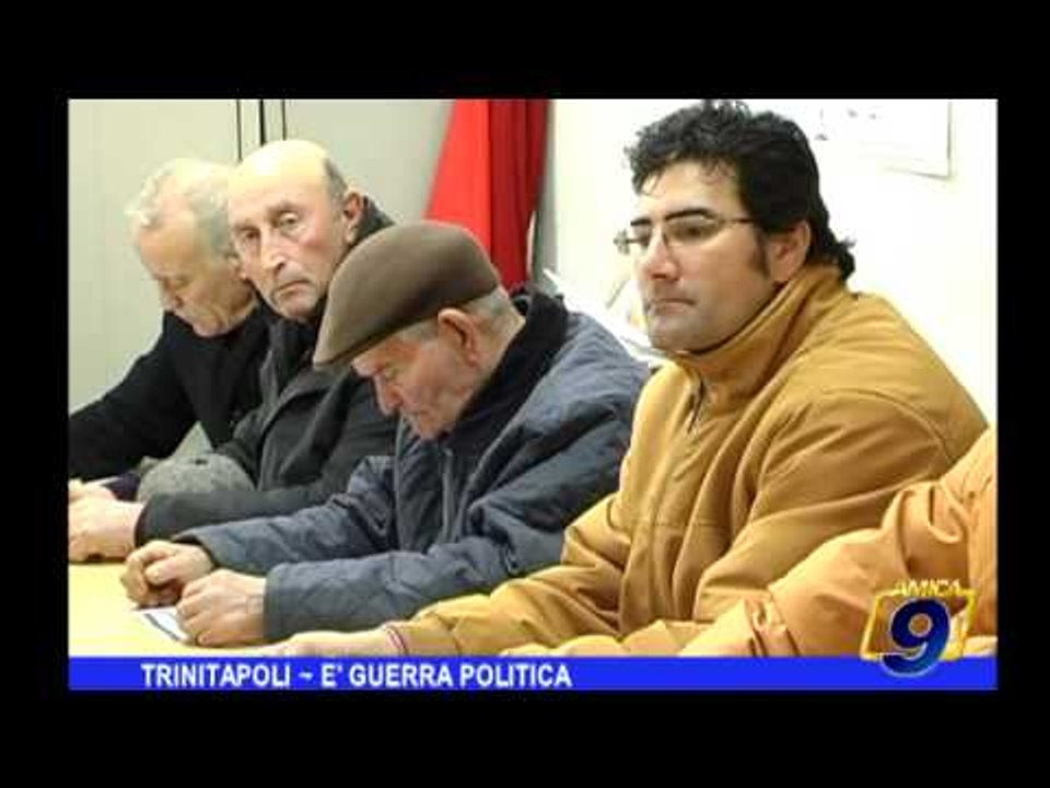 TRINITAPOLI | E' guerra politica