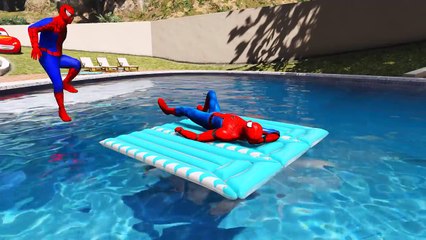 Joker Örümcek Adam'ın Motorunu Bozuyor Şimşek McQueen (Çizgi Film Tadında - Türkçe Dublaj)