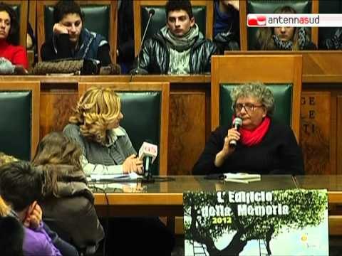 TG 25.02.12 Agnese Moro a Bari racconta il privato del padre Aldo