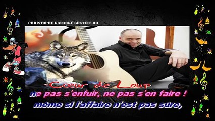 Philippe Lafontaine - Coeur de loup KARAOKE / INSTRUMENTAL