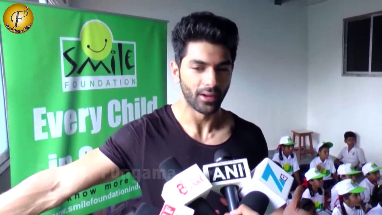 Actor Taaha Shah Spending Some Quality Time With NGO Kids