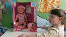 Bebé nacido Nuevo video set de la muñeca 43cm Nacido accesorios de baño niña nacida de la raza