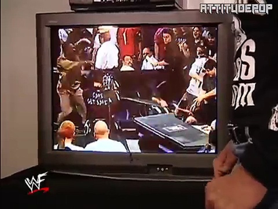 Stone Cold interrogates Booker T, RVD & Kurt Angle What?