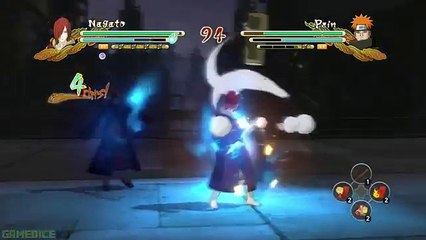 Naruto Ultimate Ninja Storm 3 Nagato vs Pain