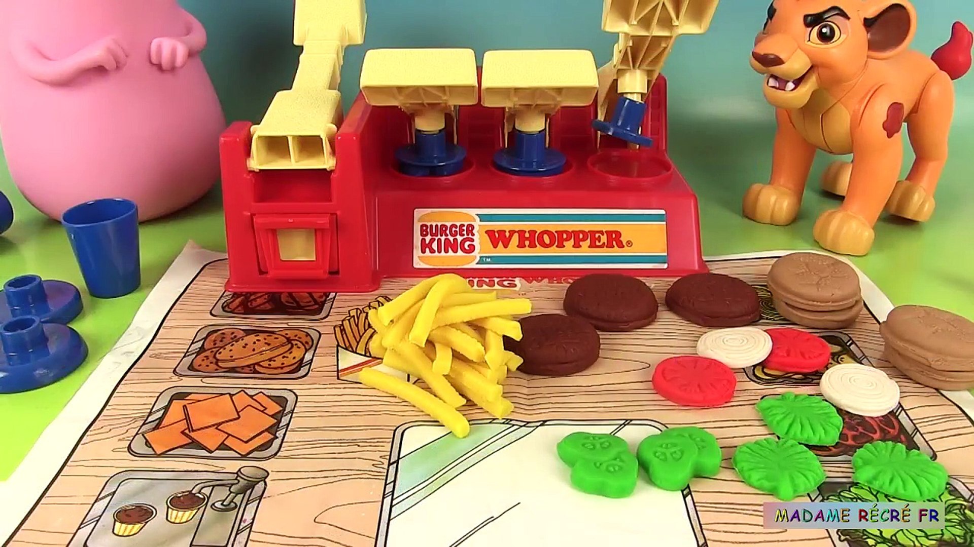 Pâte à Modeler Play Doh Burger King Menu Whopper - video Dailymotion