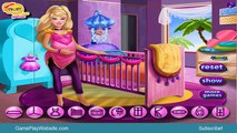 Disney Princess Ladybug Ariel Elsa Anna Rapunzel Barbie Pregnant - Maternity Decor Games f