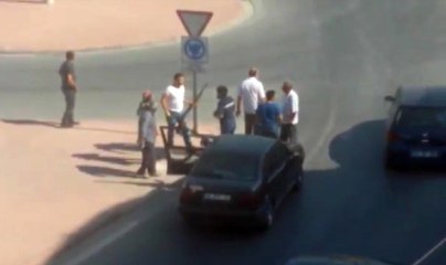 Sürücüyle Tartıştı, Tüfekle Havaya Ateş Açtı